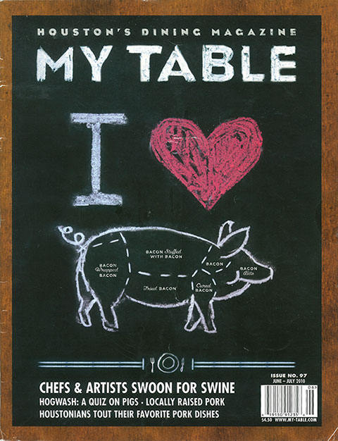 My Table Magazine Cover